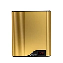 Стабилизатор напряжения TEPLOCOM ST-555-И gold 220 В. 555 ВА. Uвх.145-260В индикация. алюминий