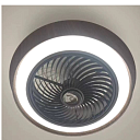 Светильник LED Fan Lamp LYF6861, глубокий деревянный, 36W, 3CCT, D500 (TEKLED), артикул 165-039062