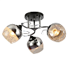 Люстра 32435 3xE27 CHROME+BLACK (TEKAVIZE) 159-17606