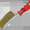 Щётка проволочная красная