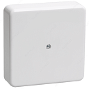 Коробка распаячная КМ для о/п 75х75х28мм белая IEK 80 шт