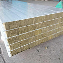 Стеновая сэндвич-панель с базальтовым утеплителем, 75 мм