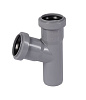 Тройник ПП для внутренней канализации 67° Ду 40х40 OSTENDORF
