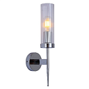 Бра SY8562-1W CHROME METAL GLASS 1xE27 TEKAVIZE 151-194940