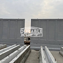 Забор стакан фундаментный ФМ (4000*800*600)