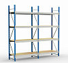 Стеллажи металлические H= 1000; 1200; 1380... мм, L= 700; 750; 760... мм, Глубина: 300; 400; 455... мм, Вид: мезонинные; полочные...