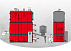 Угольный водогрейный котел WFS-1.4