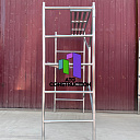 Складные строительные леса, колёса с тормозами, настил, импорт, Китай