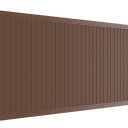 Заборная секция с алюминиевой окантовкой с заполнением сэндвич-панелями FS-A