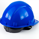 Защитная каска, синяя