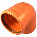 Отвод канализационный оранжевый