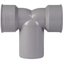 Отвод сифонный двойной 90° Ду 40x50x40 OSTENDORF