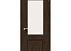 Межкомнатная дверь Классико-33 Dark Oak White Crystal