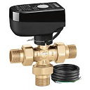 CALEFFI  Шаровой трёхходовой клапан с электроприводом