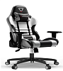 Игровое кресло DJ-3 (черно-белое)