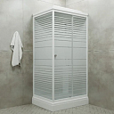 Душевая кабина (низкий квадрат) TRITON 100/80 A