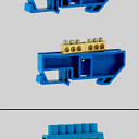 Шины "N" и "PE" латунные и никелированные