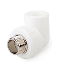 Отвод PPR  LA TERM LTE403W 25x1/2M" нар.резьба