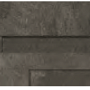 Декор из керамогранита Клаймб Графит Брик 3D