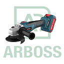 Бесщеточная аккумуляторная угловая шлифмашина ALTECO CAGB 18-125 BL