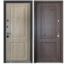 Двери Черный шелк "Бульдорс 25", дуб шоколад