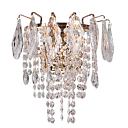 Бра Crystal Gold Wall Light W8993 E14x2 TEKLED 151-20102