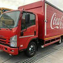 Фургон для перевозки напитков Coca -Cola ISUZU NPR 75K COMFORT