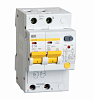 Дифференциальный автомат АД12М 2Р С16  30мА ИЭК