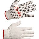 Трикотажные перчатки с точечным ПВХ-покрытием «Сити»