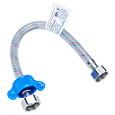 Гибкая нейлоновая подводка для воды 1/2” L-80 см г/г