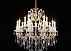 Люстра, Chandelier 5131-10+5L15xE14CRYSTAL+GOLDMETAL(TEKAV) 158-19876