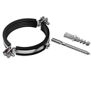 Хомут с болтом и гайкой 5 1/2 Ø 148-155