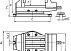 Тиски станочные поворотные с ручным приводом 7200-0220-04