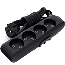 Удлинитель Viko Multi-Let 4х5м (черный) 400-36452