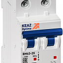 Выключатель автоматический модульный OptiDin BM63-2C16-УХЛ3 (ВМ63)