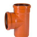 Тройник ПВХ наруж. канал. 87* Ду 160х160 OSTENDORF