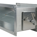 Прямоугольный противопожарный клапан