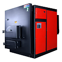 Твёрдотопливный трёхпроходной водонагревательный котёл с ручной загрузкой BK60