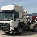 Тягач Howo-V7X 420 6x4 CNG газовый на метане (2 моста, пневмоподвеска)