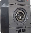 Промышленная подрессоренная стирально-отжимная машина YSM-A 20кг автомат