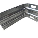 Кронштейн крепежный межэтажный широкий с двумя отверстиями 80х150 мм