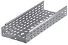 Перфорированный кабельный лоток с интегрированным соединением H:100 W:200 Т:0,6 / L:3000