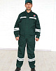 Демисезонный рабочий костюм (зеленый)