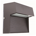 Светодиодный уличный настенный светильник LED E5055 5W 6000K Black (HAIGER) 183-15148