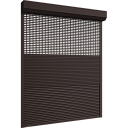 Рольставни витринные (взломоустойчивые) из одностенного экструдированного профиля RHE56M/RHE56GM