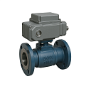 Кран шаровой с электроприводом Ду-100 Ру-80