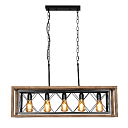 Люстра MD21801 5xE27 BLACK (TEKAVIZE) 159-17860