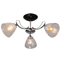 Люстра 8503 3xE27 CHROME+BLACK (TEKAVIZE) 159-17762