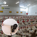 Настенная лебедка 1133 кг для птицеводства