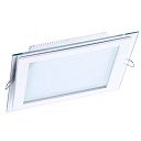 Светильник Lighting Fixture DL LED GLASS KVADRO PANEL12W 3000K(TT) 165-03642